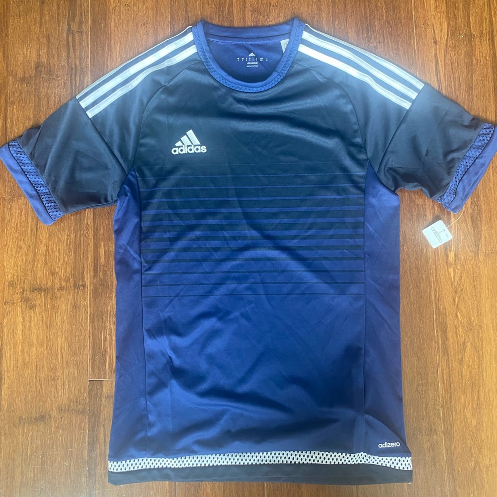 Men’s Adidas Campeon Blue Shirt - Small